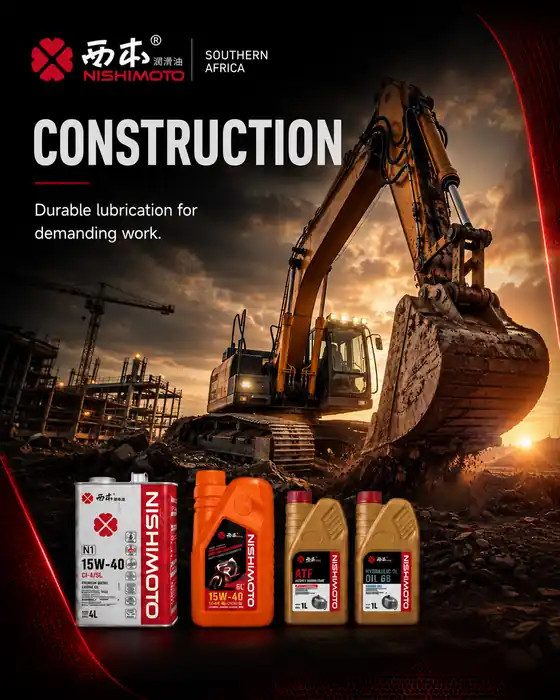 Nishimoto lubricants for Construction